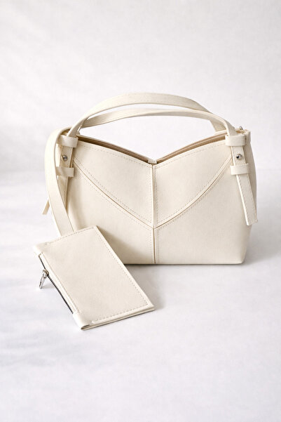 LUEURE STUDIO Lueure bag cüzdanlı classy butter yellow çanta