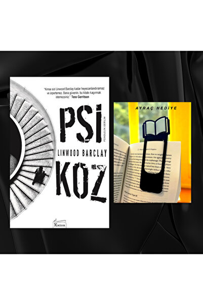 Koridor Yayıncılık PSİKOZ / KİTAP FİGÜRLÜ KİTAP AYRACI HEDİYE