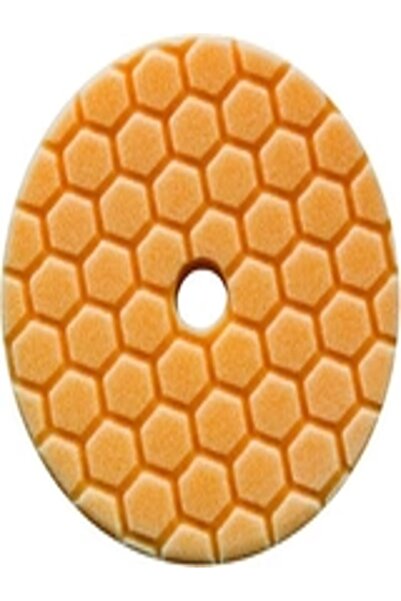 CHEMICAL GUYS Orange Hex-Logic Quantum Medium-Heavy Cutting Pad, 6 in (BUFX11...
