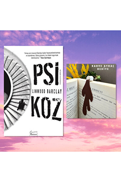 Koridor Yayıncılık PSİKOZ / DÖKÜLEN KAHVE FİGÜRLÜ KİTAP AYRACI HEDİYE