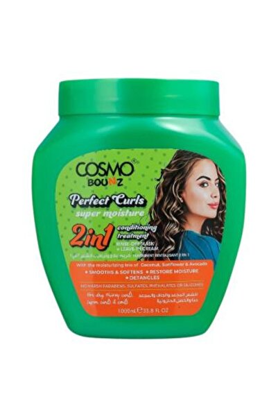Cosmo Bounz 2 in 1 Hair Treatment and Moisturizer for Curly and Very Curly Ha...