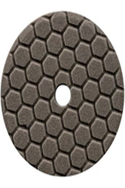 CHEMICAL GUYS Black Hex-Logic Quantum Finishing Pad, 6 in (BUFX116HEX6), no-c...