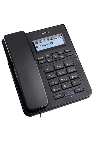 Genel Markalar Karel Tm-145 Kablolu Ekranlı Masaüstü Analog Telefon