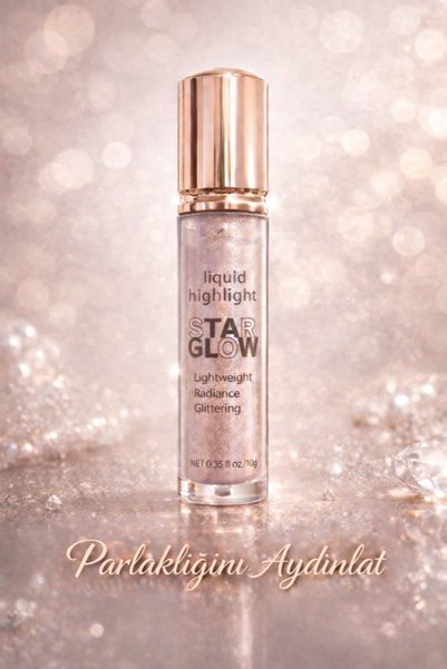 Sudedi Home Liquid Highlighter Illuminator Radiant Shine Bright Glow Gold Pink Peach Champagne