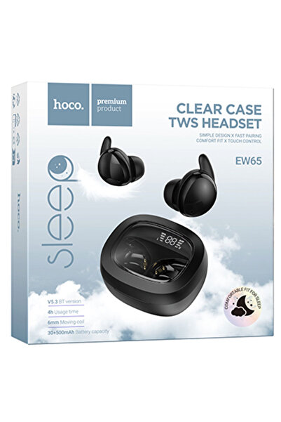 AUDIOX Hoco (EW65) - Ασύρματα ακουστικά ψείρες, BT 5.3, 180 ώρες σε αναμονή, ...