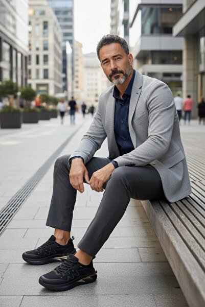 By Yağlıoğlu Knitwear Comfortable Casual Men's Sneakers Vls26002