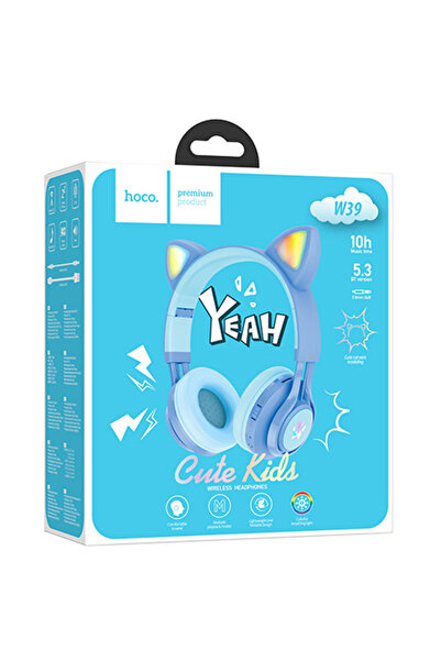AUDIOX Hoco (W39) - Ασύρματα Ακουστικά, Παιδικά, Περιφερικά στο αυτί, BT 5.3,...