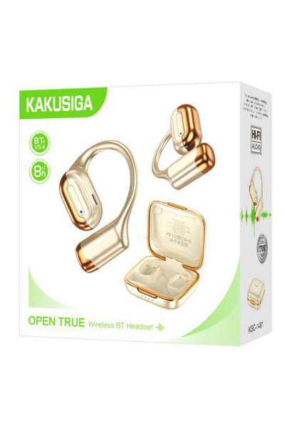 AUDIOX Ασύρματα Ακουστικά, Περιφερειακά, BT 5.4, 40/500mAh, 8 ώρες, ΛΕΥΚΟ