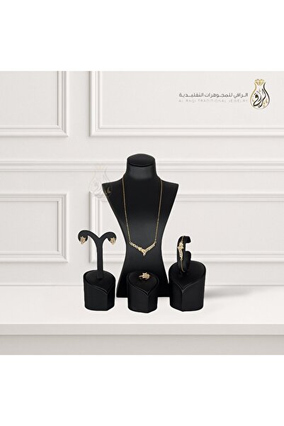 Generic طقم بتصميم أوراق بفصوص