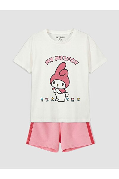 LC Waikiki Παιδικό σετ σορτς για κορίτσια με στάμπα My Melody της LCW