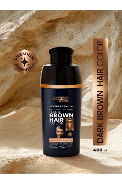 soffto plus Expert Men Dark Brown Hair Color – Dark Brown / Enhanced Formula