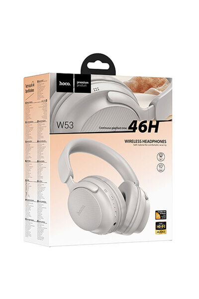 AUDIOX Hoco (W53) Ασύρματα Ακουστικά, Περιφερικά, BT 5.4, 400mAh, Gaming, 46 ...