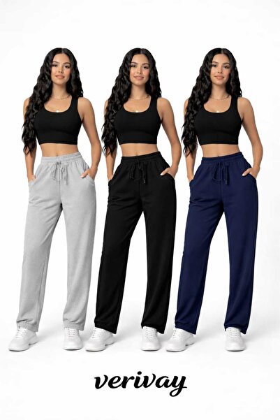 Verivay ΧΕΙΜΕΡΙΝΟ ΣΕΤ 3 ΤΕΜΑΧΙΩΝ ΜΑΥΡΟ ΝΑΥΤΙΚΟ ΜΠΛΕ ΦΑΡΔΙΑ ΦΟΡΜΑΤΣΑΝΤΡΑΠΕΖΑΚΙΑ