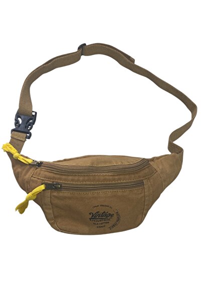 Old Cotton حقيبة خصر كلاسيكية فضفاضة ذات ظهر حر ملونة KC صيفية