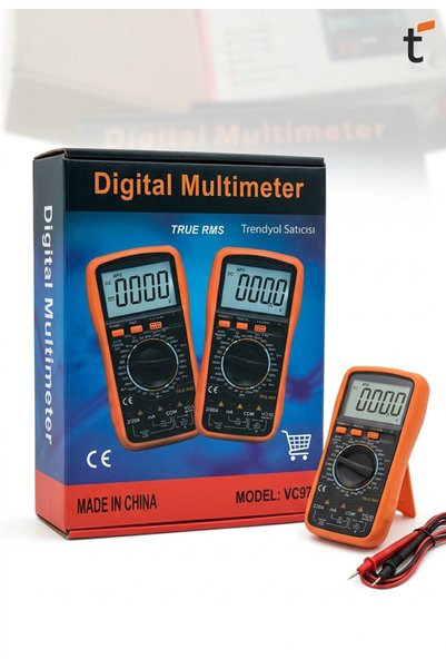 SENIT DIGITAL MULTIMETER VC97 Profesyonel Dijital Multimetre - True RMS Otomatik Kademe Ölçü Aleti