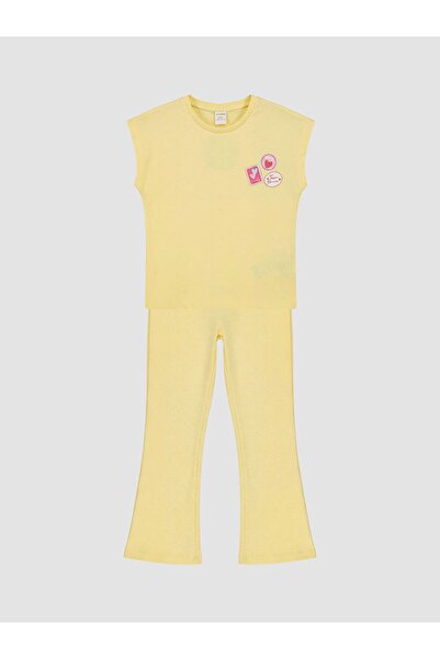 LC Waikiki Set pentru fete cu imprimeu LCW Kids