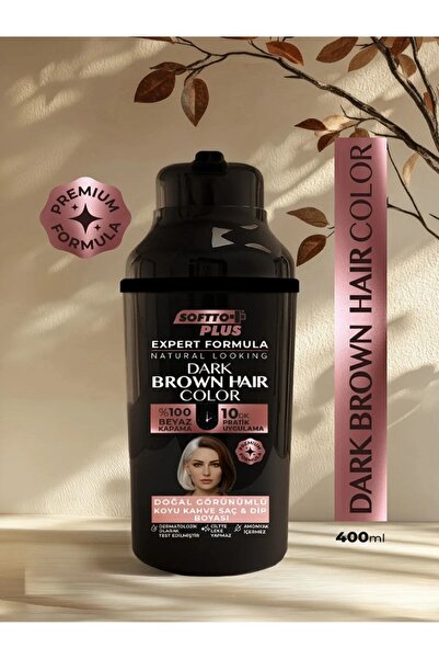 soffto plus Expert Woman Brown Hair Color / Koyu Kahve / Kadınlara Özel Yeni ...
