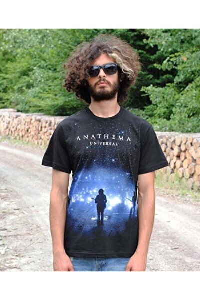 sensobel Tricou negru Anathema pentru bărbați