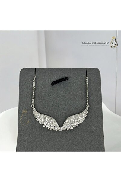 Generic عقد بديل الذهب ملاك تصميم رقيق يمنحك حضورًا أنثويًا