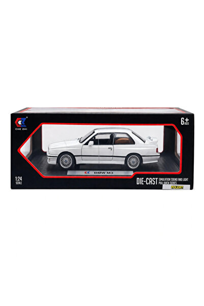 Diecast Sesli Işıklı Metal Bmw M3 E30 Araba