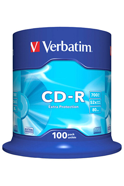 Verbatim CD-R 100/ΣΕΤ 700MB - Ασφαλής λύση αποθήκευσης