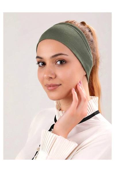 Alivascarf Non-Slip Silicone Bandana Bonnet Khaki - Women's Hijab Seamless No...