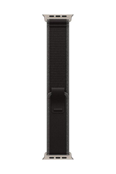 Apple AW BAND 49MM TRAIL Μαύρο/Χάρκινο Φυσικό Τιτάνιο - Ρολόι S/M