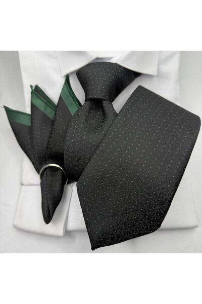 ilayda emir Tie and Handkerchief Set – Stylish Classic Suit Accessory, Weddin...