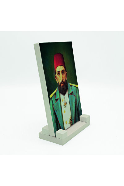 Sadrazam Σουλτάνος 2. Πέτρινη βάση γραφείου με σχέδιο Αμπντουλχαμίτ Χαν 10x15...