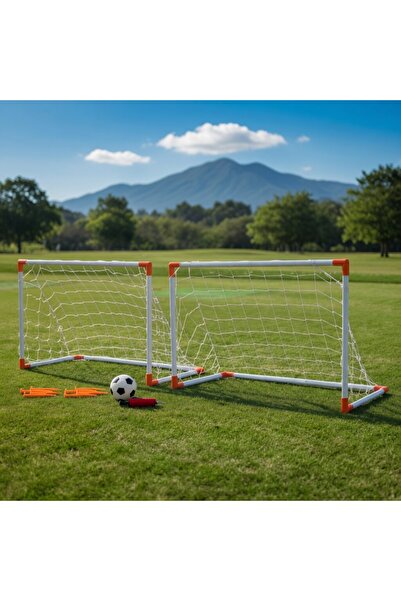 Z Store Σετ 2 τερματικών θυρών ποδοσφαίρου 85x60x42