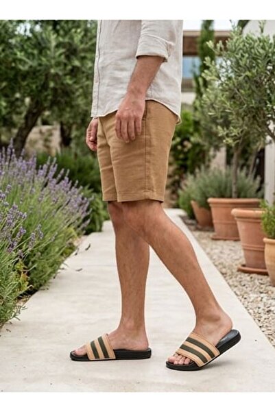 VIAJERO Ανδρικές παντόφλες σπιτιού Αντιολισθητική σόλα Μαλακή Eva Παντόφλες μ...