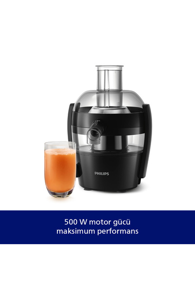 Philips Viva Collection Katı Meyve Sıkacağı, 500W, 1,5 Lt, QuickClean, Damlama Önleyici, HR1832/00