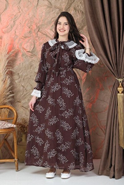 Buket Tekstil ΚΟΡΙΤΣΙΣΤΙΚΟ ΦΟΡΕΜΑ ΚΑΦΕ ΜΕ ΛΟΥΛΟΥΔΑΤΟ ΣΧΕΔΙΟ ΚΑΙ ΛΕΠΤΟΜΕΡΕΙΕΣ ...