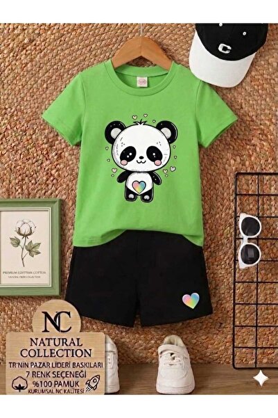 Nice Clothes Tricou și pantaloni scurți de vară pentru copii, unisex (imprime...