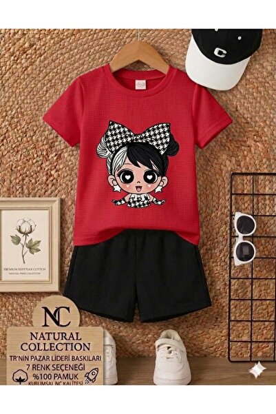 Nice Clothes Tricou și pantaloni scurți de vară pentru copii, unisex (negru c...
