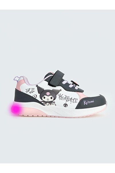 LC Waikiki LCW STEPS Kuromi Baskılı Işıklı Kız Çocuk Spor Ayakkabı