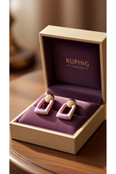 İNN JEWELLERY أقراط شوبينغ مقاومة للصدأ ومضادة للحساسية بتصميم كلاسيكي (ضمان ...