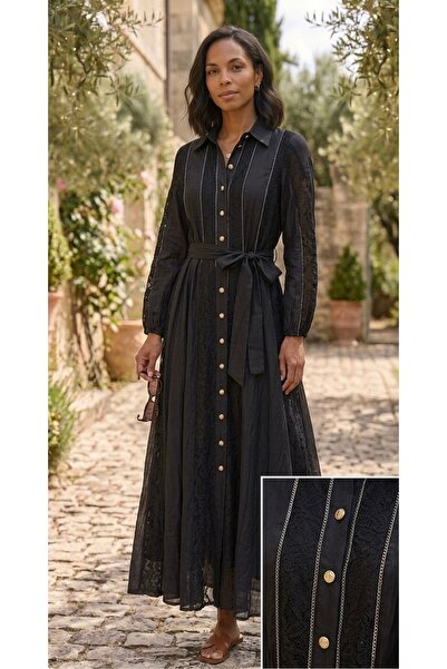 Rabiossa Women's Serenita Lace Long Dress