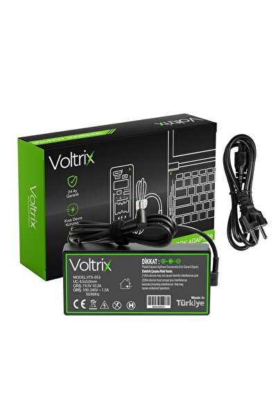 Voltrix HP Victus Gaming 15-fa1042nt 7P8M3EA ile Uyumlu Adaptör, Şarj Aleti -...