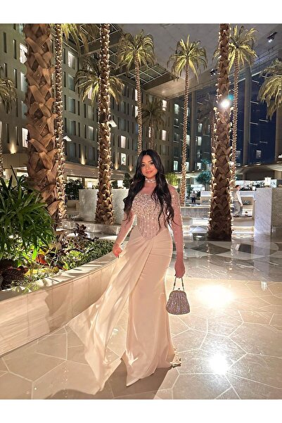 Heidi Embroidered Evening Gown
