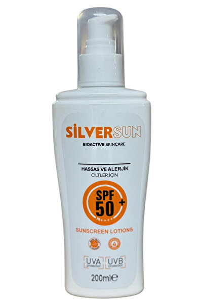 Sılversun SPF50+ HASSAS VE ALERJİK CİLTER İÇİN BİOACTİVE SKINCARE