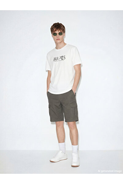 LC Waikiki Standard Fit Gabardine Men's Cargo Shorts from Uzg Store for Style...