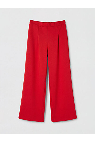 LC Waikiki Esvab • Modern & Distinctive Girls' Wide-Leg Soft Touch Sweatpants