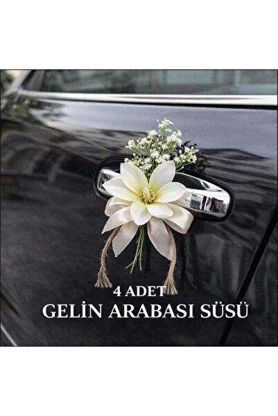 Rosina 4 Adet Gelin Arabasi Süsü