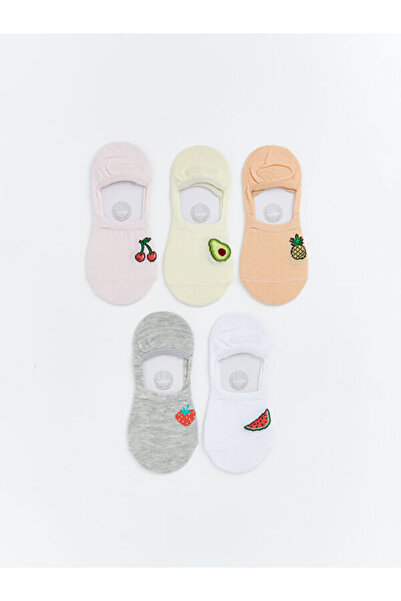LC Waikiki Esvab • Modern & Distinctive Fruit Embroidered Girls' Ballerina So...
