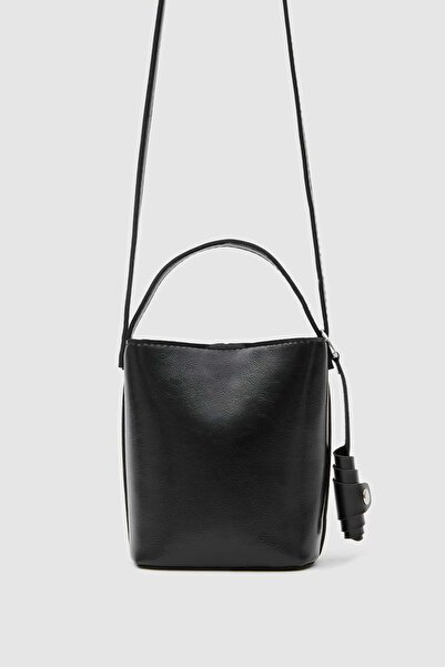 Shule Bags Τσάντα χιαστί Amore Minimal Μαύρη