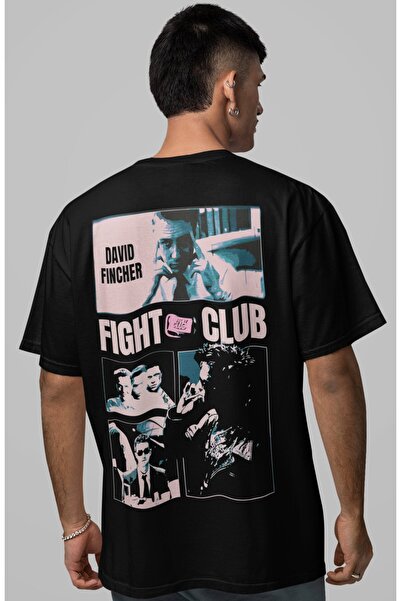 SEVBANO Tricou supradimensionat unisex cu imprimeu pe spate, Legend Movie Fig...