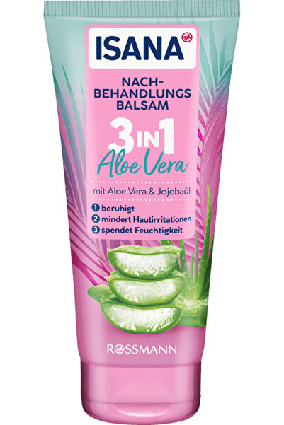 ISANA 3 IN 1 Aloe Vera Ve Jojoba Epilasyon Sonrası Balsamı 200 ml
