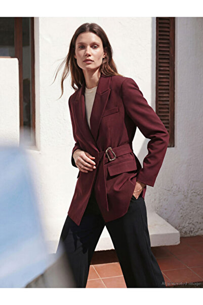 LC Waikiki Sparkling Choices Double Breasted Roba Collar Women's Blazer Jacke...