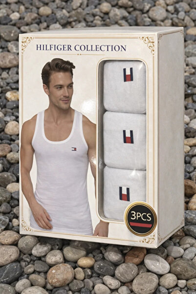 Hilfiger Colection Αθλητικό Φανελάκι με Λαιμόκοψη Halter - Σε Συσκευασία 3 Τε...